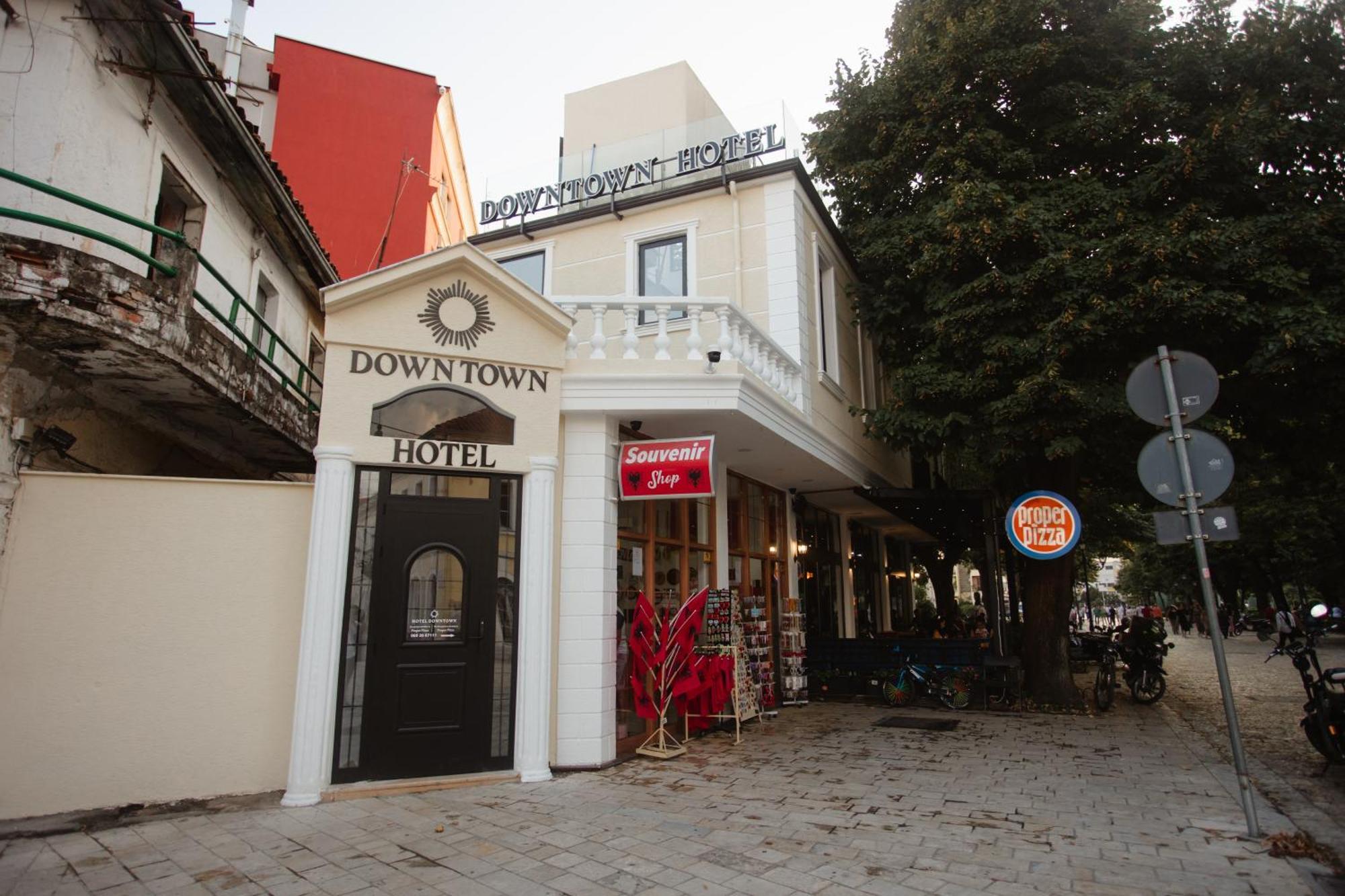 Downtown Hotel Shkodër Exterior foto